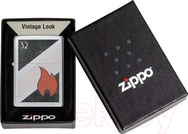 Изображение товара Зажигалка Zippo Vintage / 48623 (серебристый)