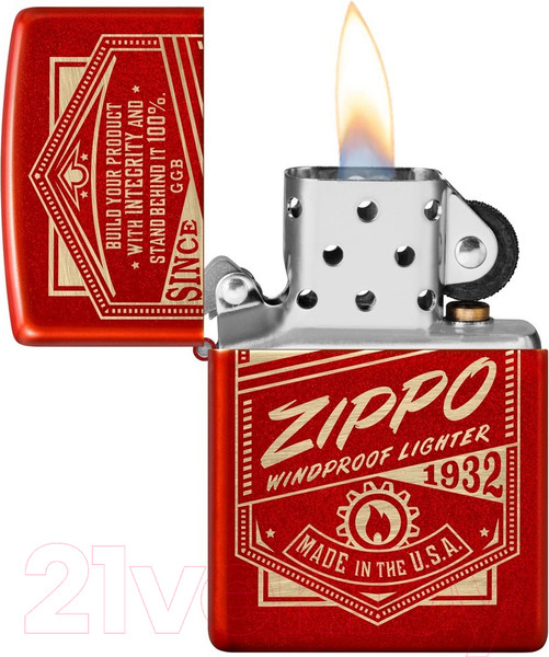 Изображение товара Зажигалка Zippo Classic / 48620 (красный)