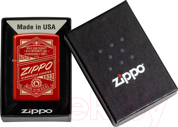 Изображение товара Зажигалка Zippo Classic / 48620 (красный)