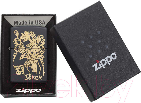 Изображение товара Зажигалка Zippo Skull Design / 29632 (черный)