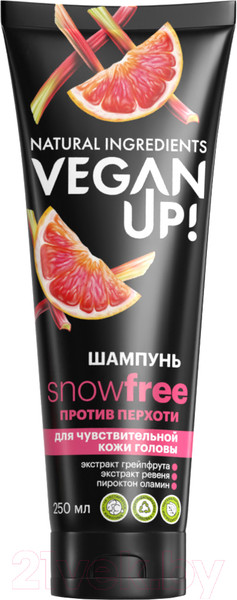 Изображение товара Шампунь для волос Vegan Up Snowfree Против перхоти (250мл)