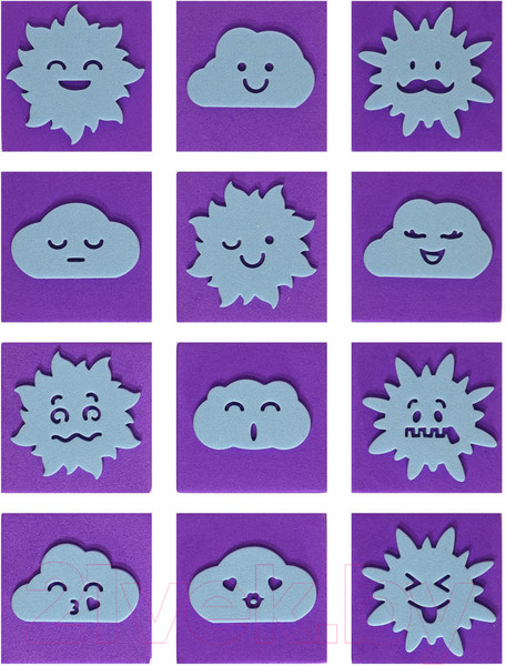 Изображение товара Набор штампов для творчества Каляка-Маляка Из эва / ШСКМ-У