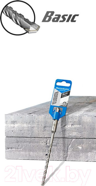 Изображение товара Набор буров Rennbohr Basic SDS+ 6х110мм / 690611.21 (8шт)