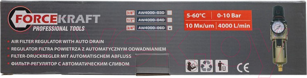 Изображение товара Регулятор давления ForceKraft FK-AW4000-06D