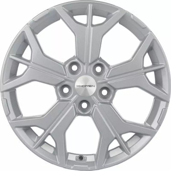 Изображение товара Литой диск Khomen KHW1715 Seltos 17x7" 5x114.3мм DIA 67.1мм ET 50мм F-Silver