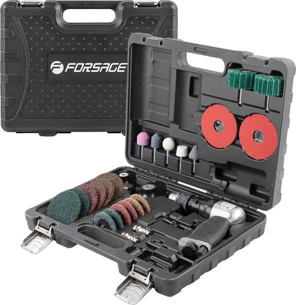 Изображение товара Пневмодрель Forsage F-SM-710 (с аксессуарами)