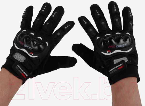 Изображение товара Мотоперчатки Sima-Land 3734845 (р.M, черный)