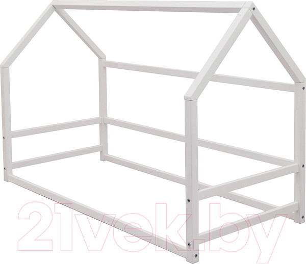 Изображение товара Каркас кровати детской Бельмарко Svogen домик Монтессори / 700 (белый)