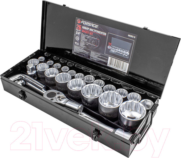 Изображение товара Универсальный набор инструментов Forsage F-68263-9
