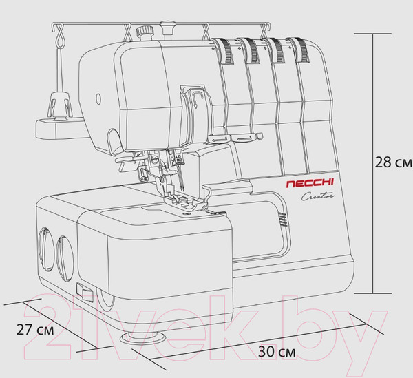 Изображение товара Оверлок Necchi 5600D