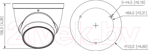 Изображение товара IP-камера Dahua DH-IPC-HDW3441TP-ZS-S2