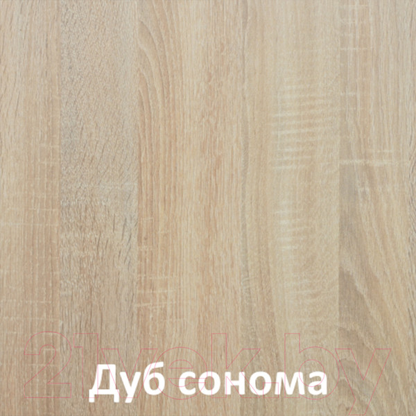 Изображение товара Комод Кортекс-мебель Бари 120 6ш (дуб сонома/дуб сонома/дуб сонома)