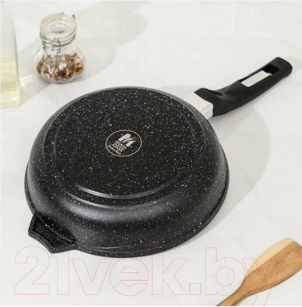 Изображение товара Сковорода Мечта Гранит Induction Pro M022802И (черный)