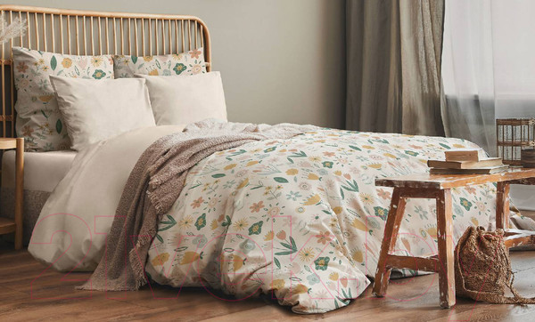 Изображение товара Комплект постельного белья Волшебная ночь Волшебная ночь Daisy КПБ ВН 2017 8767/1+полубел