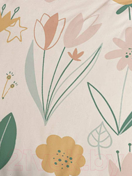 Изображение товара Комплект постельного белья Волшебная ночь Волшебная ночь Daisy КПБ ВН 2017 8767/1+полубел