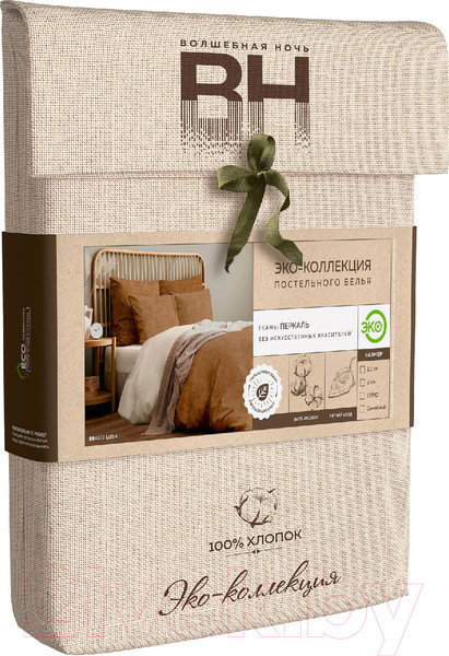 Изображение товара Комплект постельного белья Волшебная ночь Волшебная ночь Lush КПБ ВН 2017 8842/2+полубел