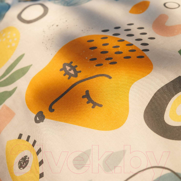 Изображение товара Комплект постельного белья Волшебная ночь Волшебная ночь Trendy КПБ ВН 2016 8766/1+полубел