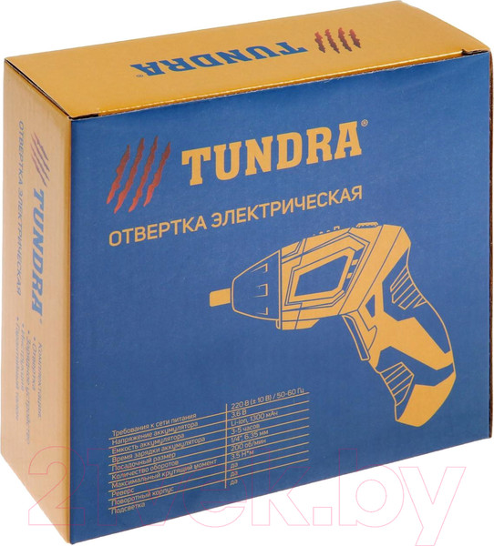 Изображение товара Электроотвертка Tundra 5437467