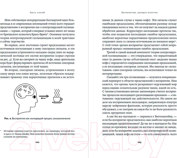 Изображение товара Книга Альпина Быть собой. Новая теория сознания (Анил Сет)