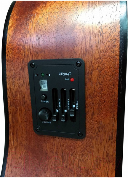 Изображение товара Электроакустическая гитара JET JDE-255 SSB