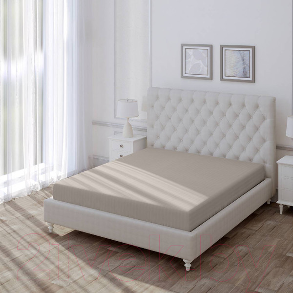 Изображение товара Простыня Волшебная ночь Волшебная ночь Caramel Mousse ВНрез 160x200 / 8709/15