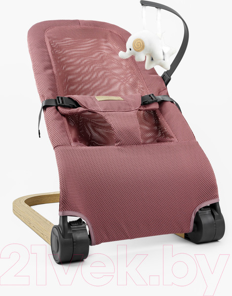 Изображение товара Детский шезлонг Amarobaby Baby relax / AB22-25BR/06 (розовый)
