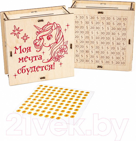 Изображение товара Копилка Woody Умная копилка Единорог / 05704
