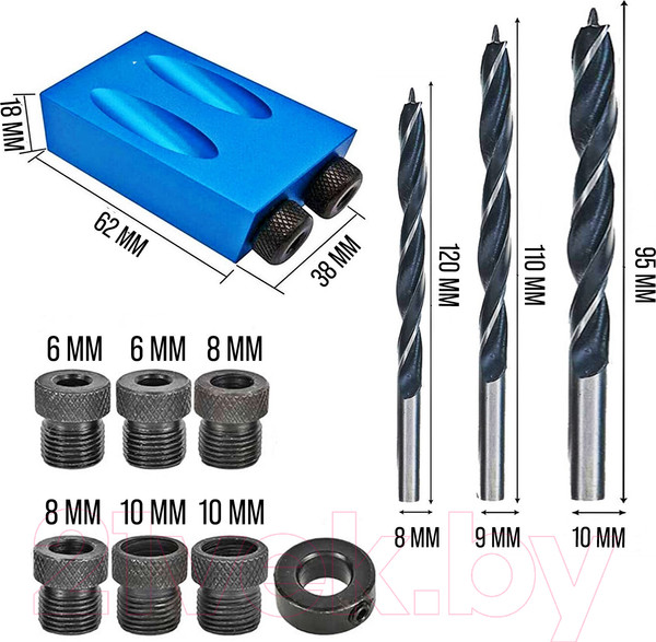 Изображение товара Кондуктор для сверления Tundra 5470946