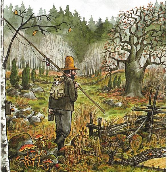 Изображение товара Книга Белая ворона Петсон грустит (Нурдквист С.)