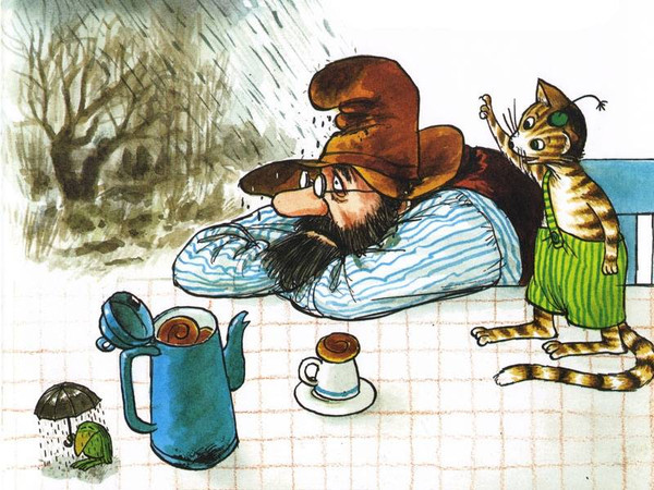 Изображение товара Книга Белая ворона Петсон грустит (Нурдквист С.)