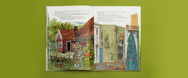 Изображение товара Книга Белая ворона Чужак в огороде (Нурдквист С.)