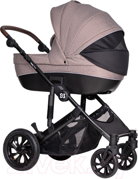 Изображение товара Детская универсальная коляска Farfello Molly Trio 3 в 1 (Beige)