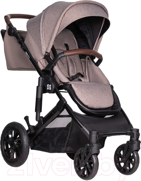 Изображение товара Детская универсальная коляска Farfello Molly Trio 3 в 1 (Beige)