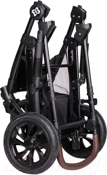 Изображение товара Детская универсальная коляска Farfello Molly Trio 3 в 1 (Beige)