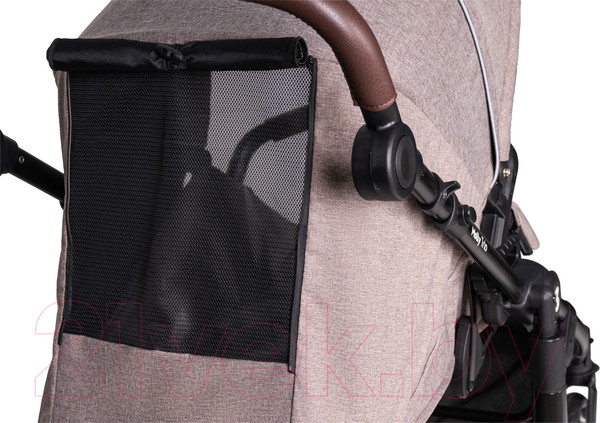 Изображение товара Детская универсальная коляска Farfello Molly Trio 3 в 1 (Beige)