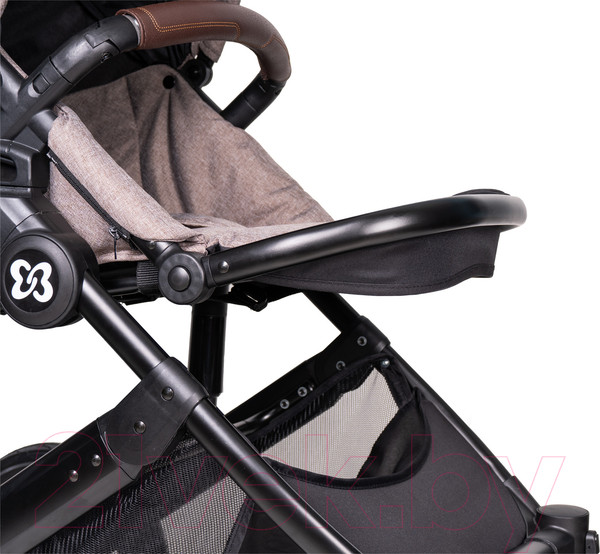 Изображение товара Детская универсальная коляска Farfello Molly Trio 3 в 1 (Beige)