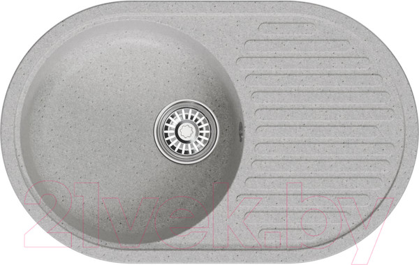 Изображение товара Мойка кухонная Mixline ML-GM16 551928 (серый)