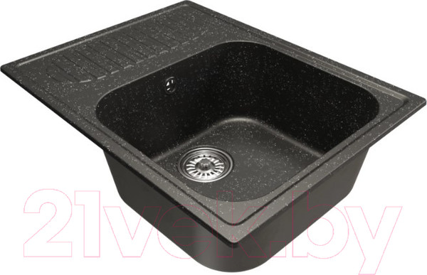 Изображение товара Мойка кухонная Mixline ML-GM18 551970 (черный)