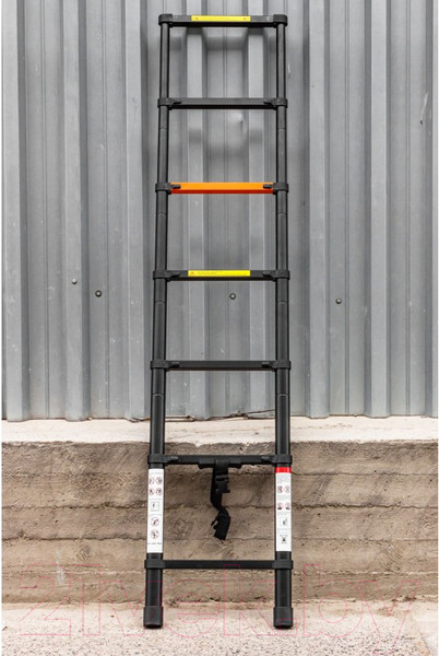 Изображение товара Телескопическая лестница RockForce RF-UP200