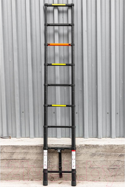 Изображение товара Телескопическая лестница RockForce RF-UP260(56423)