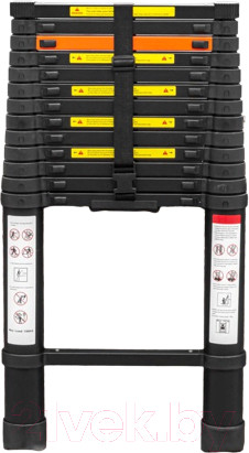 Изображение товара Телескопическая лестница RockForce RF-UP410