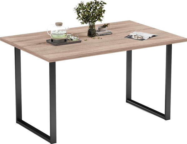 Изображение товара Обеденный стол Soma Tako 120x66 (дуб сонома/черный)