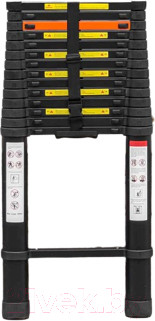 Изображение товара Телескопическая лестница RockForce RF-UP580