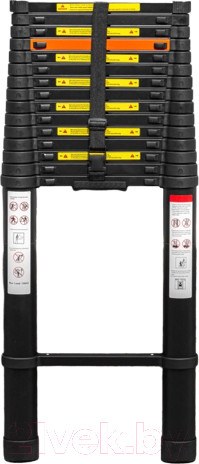 Изображение товара Телескопическая лестница RockForce RF-UP720 (56435)