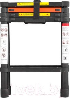 Изображение товара Телескопическая лестница RockForce RF-UP140-2