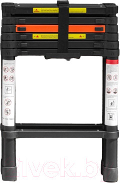 Изображение товара Телескопическая лестница RockForce RF-UP200-2(56437)