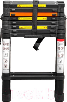 Изображение товара Телескопическая лестница RockForce RF-UP260-2(56438)