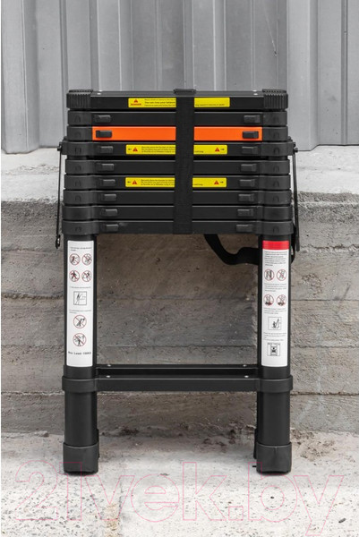 Изображение товара Телескопическая лестница RockForce RF-UP290-2
