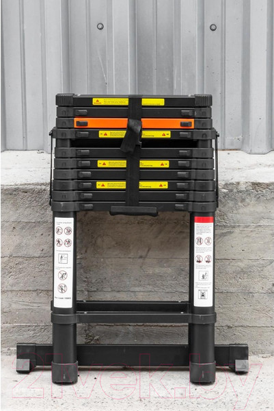 Изображение товара Телескопическая лестница RockForce RF-UP320-2(56440)