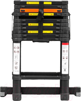 Изображение товара Телескопическая лестница RockForce RF-UP320-2(56440)